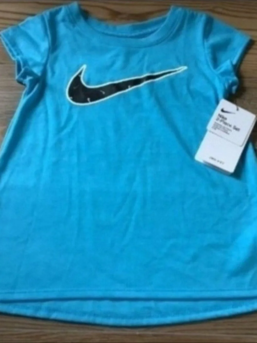 Nike Girls Top & Bike Shorts Set Size 5(NWT)~PRICE IS FIRM~ - Picture 2 of 4